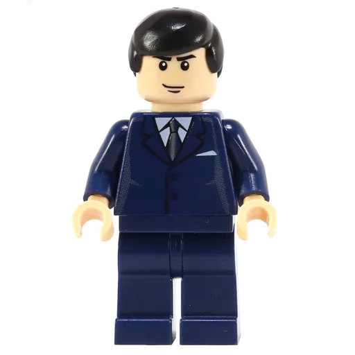 Bruce Wayne (Dark Blue Suit, Black Hair)