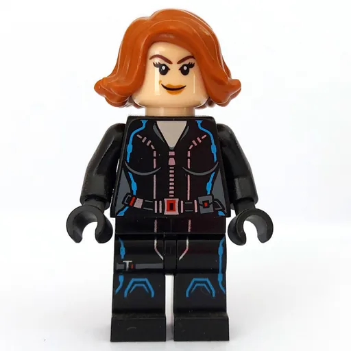 Black Widow (Black Jumpsuit, Dark Azure Highlights)