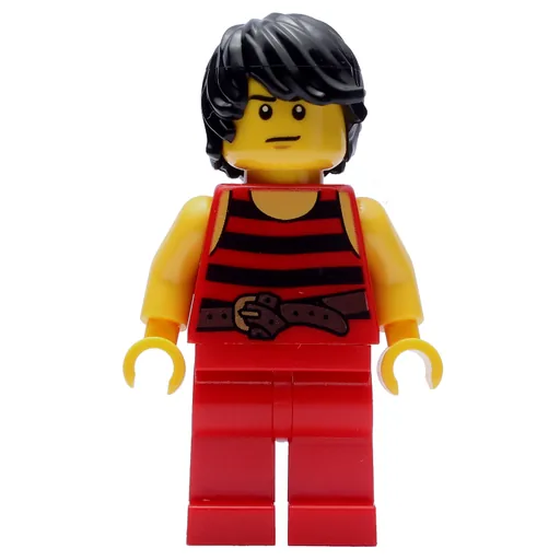 Pirate (Red Stripes, Red Legs, Brown Crow's Feet)