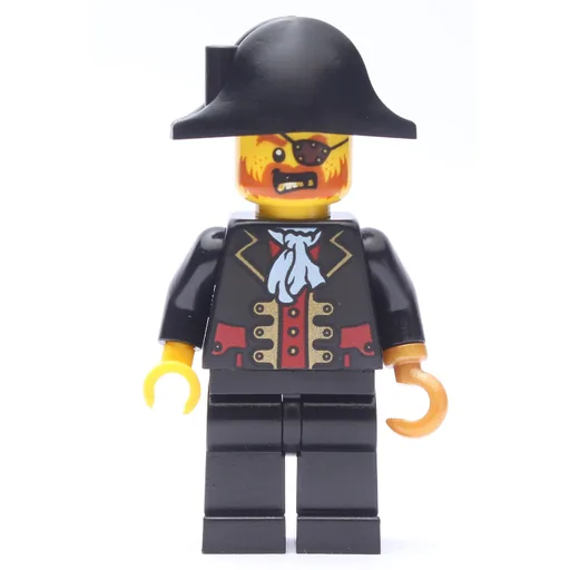 Pirate (Captain, Black Legs, Pearl Gold Hook)