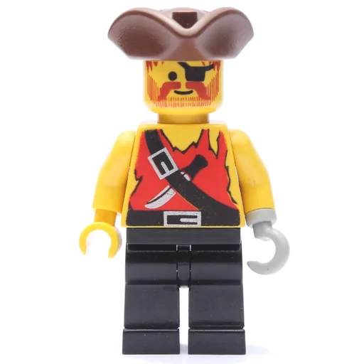 Pirate (Shirt with Knife, Black Legs, Brown Tricorne)