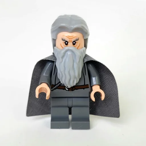 Gandalf The Grey (Dark Bluish Gray Cape)