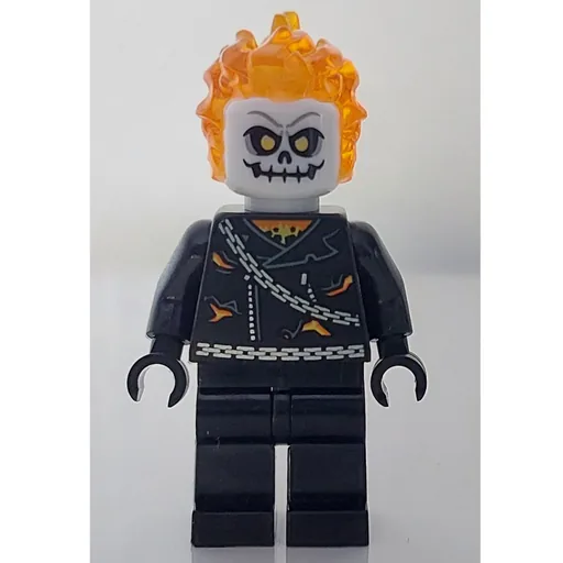 Ghost Rider (White Head, Torn Jacket)