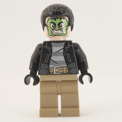Robber with Hulk Mask