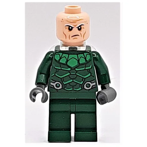 Vulture in Dark Green Outfit with Neck Bracket
