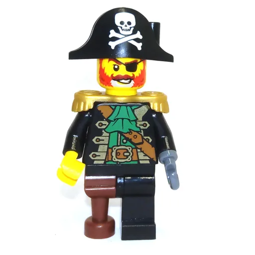 LEGO minifig Captain Redbeard (fig-005505)