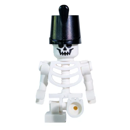 Skeleton (Standard Face, Missing 1 Leg, Imperial Guard Hat)