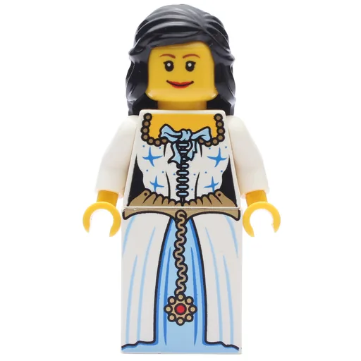 Maiden (Black Hair, One-sided Head)