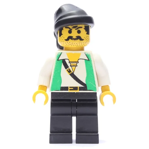 Pirate (Green Vest, Black Legs, Black Bandana)