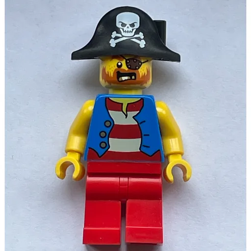 Pirate (Blue Vest, Red Legs, Black Bicorne)