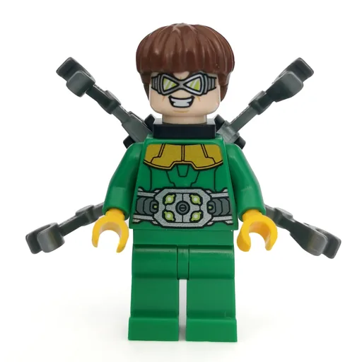 Dr. Octopus / Doc Ock in Green Outfit with Small Back Arms