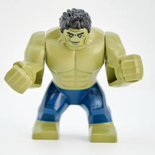 Hulk (Big Fig) (Black Hair, Dark Blue Pants)