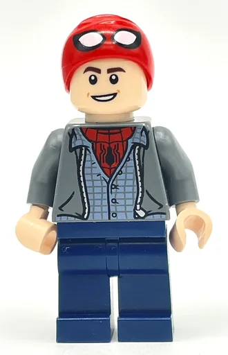 LEGO minifig Peter Parker Transforming in Spider-Man (fig-005580)