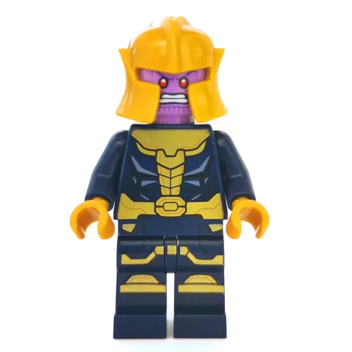 LEGO minifig Thanos in Dark Blue and Gold Outfit (fig-005592)