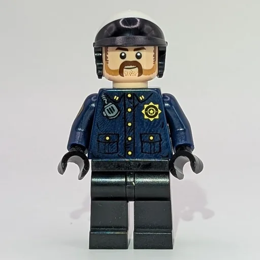 GCPD Officer in Helmet