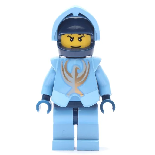 Jayko with Plain Medium Blue Torso (Gold Pattern Armor, and Dark Blue Hips)
