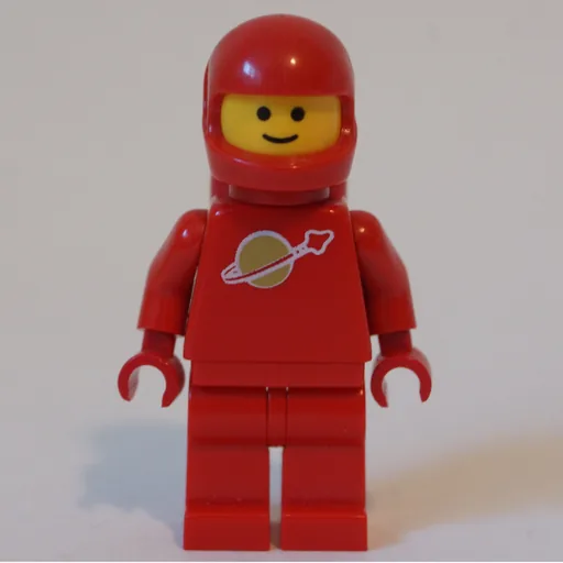 Classic Spaceman (Red with Airtanks (2446 Helmet))