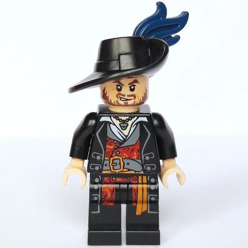 Hector Barbossa with Plume (3626b Head)