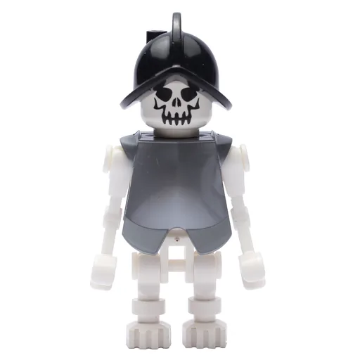 Skeleton (Evil Face, Armor and Helmet, Bent Arms)