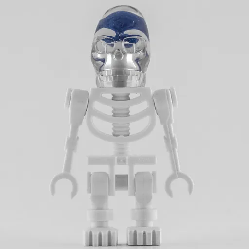 Akator Skeleton with Crystal Skull