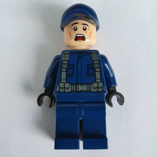 Guard in Dark Blue Cap (Scared)