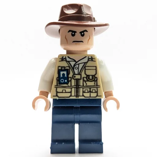 LEGO minifig Vet with Fedora Hat (fig-005981)
