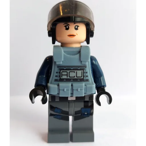 LEGO minifig ACU Trooper with Sand Blue Armor (fig-005986)