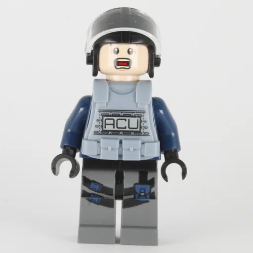 LEGO minifig ACU Trooper with Sand Blue Armor (fig-005993)