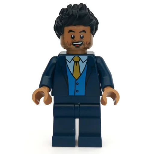 Simon Masrani in Dark Blue Suit