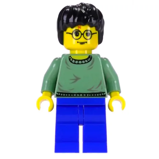Harry Potter (Yellow Skin, Sand Green Sweater)