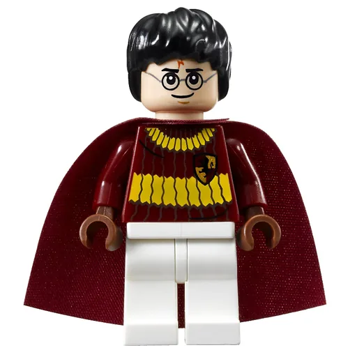 Harry Potter (Dark Red, Yellow, and White Gryffindor Quidditch Uniform)
