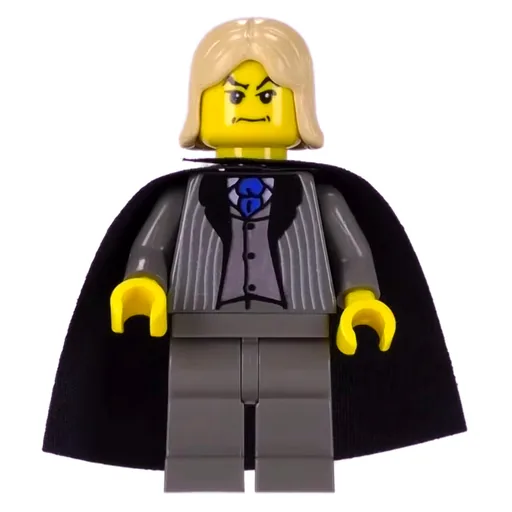 Lucius Malfoy (Yellow Skin, Dark Bluish Gray Suit)