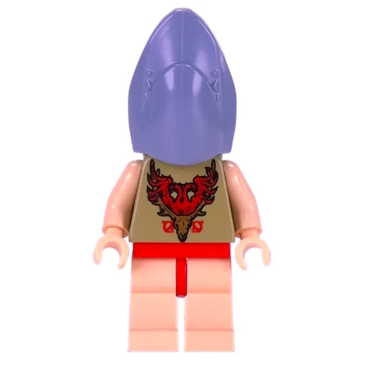 Viktor Krum (Shark Head, Light Nougat Legs)