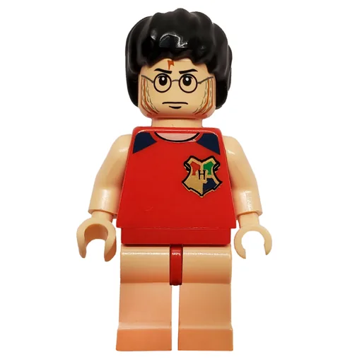 Harry Potter (Tournament Uniform Red Diving Outfit with Hogwarts Crest, Light Nougat Legs)