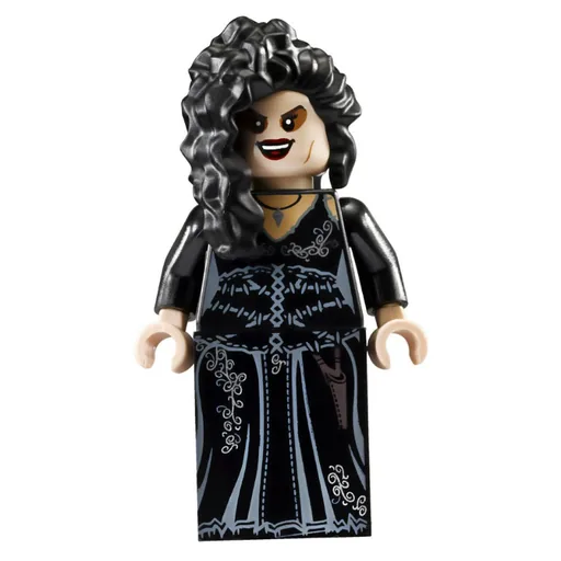 Bellatrix Lestrange (Black Dress, Printed Skirt)
