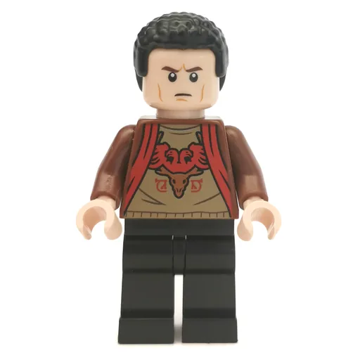 Viktor Krum (Reddish Brown Jacket Over Shirt with Durmstrang Crest)