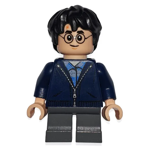 Harry Potter (Dark Blue Jacket with Zipper, Short Legs)