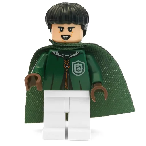 Marcus Flint (Dark Green and White Slytherin Quidditch Uniform, Bowl Cut Hair)