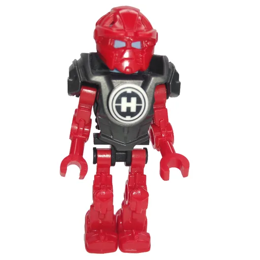 Furno in Pearl Dark Gray Armor (Bright Light Blue Head)