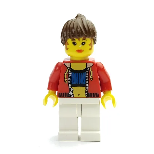 Female (Red Jacket, Blue Top, White Legs)