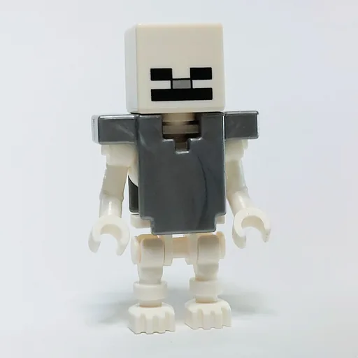 Skeleton (Square Skull, Flat Silver Armor)