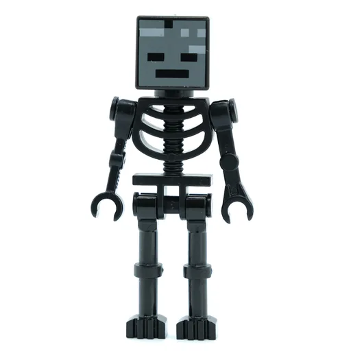 Wither Skeleton (Square Skull, Straight Arms (60115 Torso))