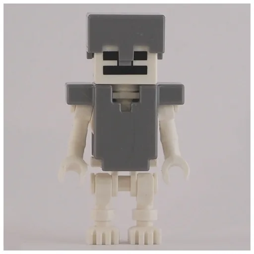 Skeleton (Square Skull, Flat Silver Helmet and Armor)