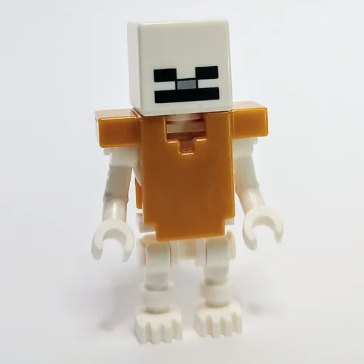 Skeleton (Square Skull, Pearl Gold Armor)