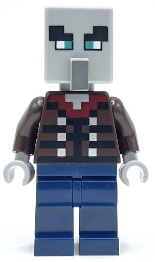 Illager (Vindicator, Dark Blue Legs, Wide Eyes)