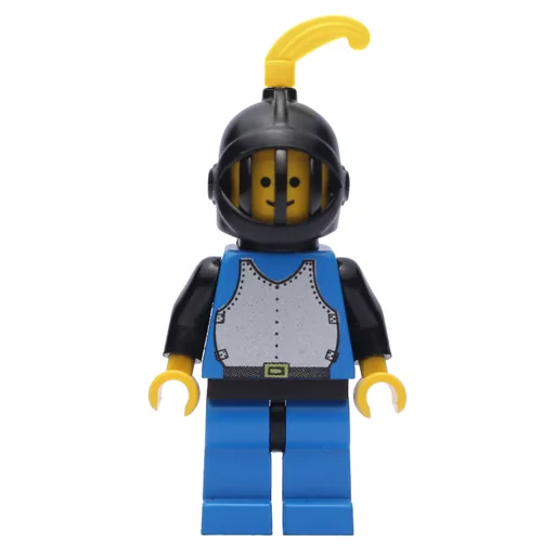 Knight (Breastplate on Blue) (Blue Legs, Yellow Plume, 3626b)