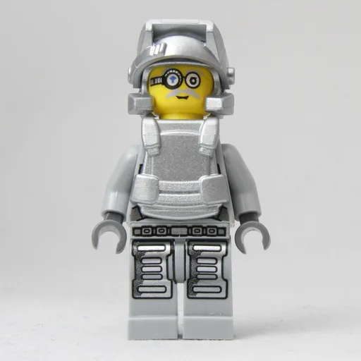 Brains (Light Bluish Gray with Armor)