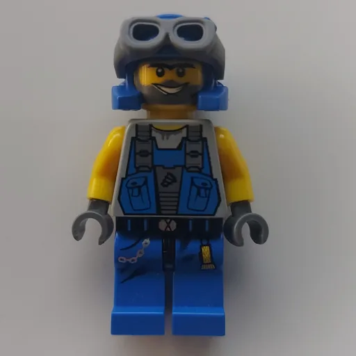 Duke (Blue with Yellow Arms, Goggles)