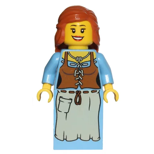 Maiden (Kingdoms) (Dark Orange Hair)