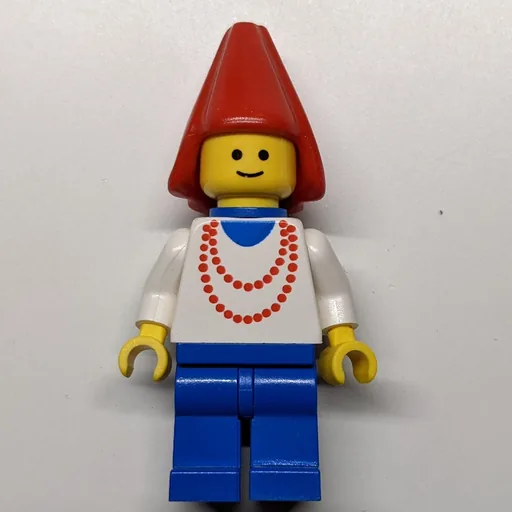 Maiden (Blue Legs, Red Cone Hat, 3626b)